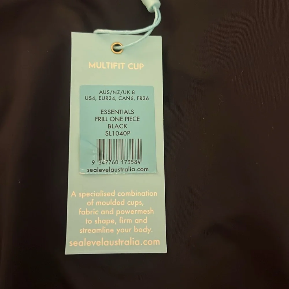 Sea Level Australia Eco Essentials Frill One Piece - Picture 4 of 5